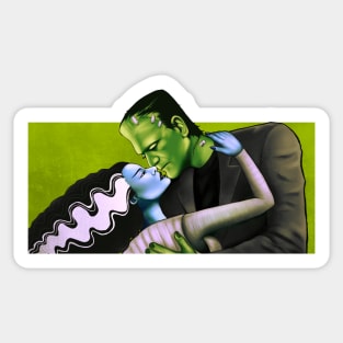 Frankenstein's lovers Sticker